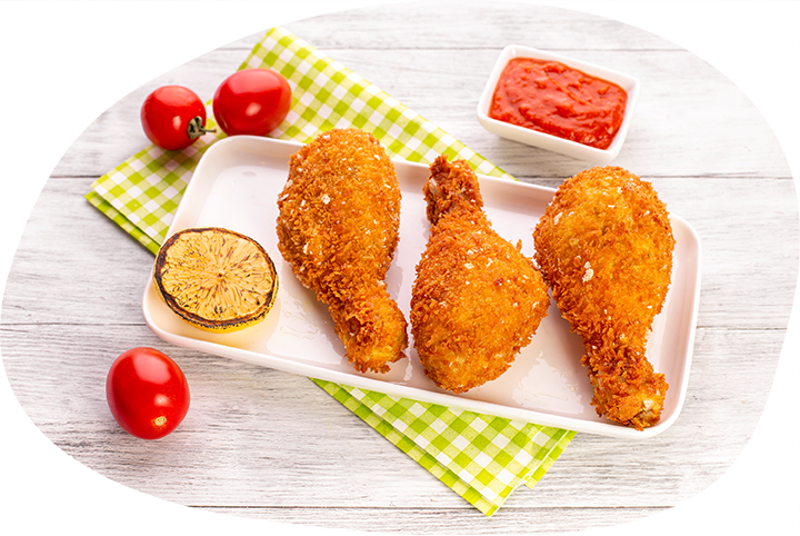 Куриные ножки в хрустящей панировке